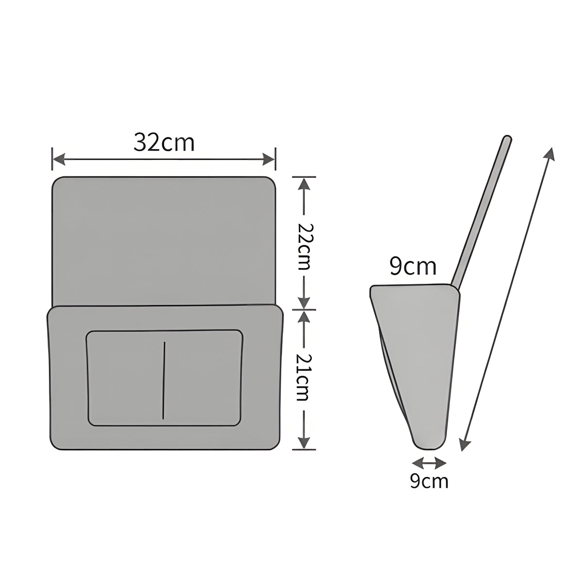 BedPocket™ – Organizador Premium de Cabeceira com Bolsos