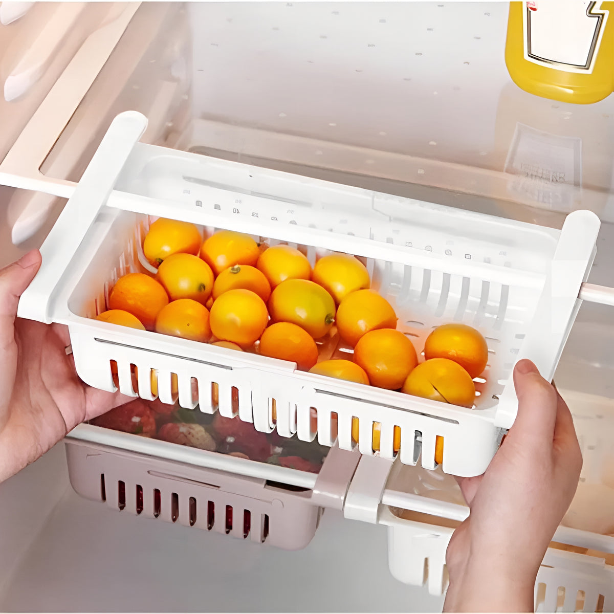 FridgeDrawer™ – Gaveta Suspensa para Geladeira